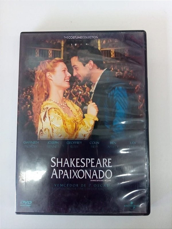 Dvd Shakespeare Apaixonado Editora Universal [usado]