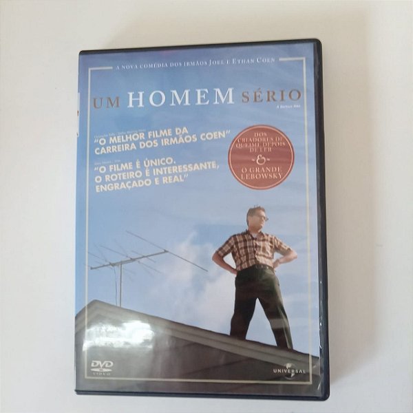 Dvd um Homem Sério Editora Universal [usado]