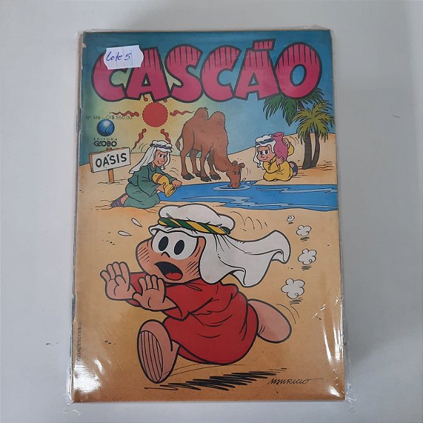 Gibi Gibi do Cascão - Editora Globo - Lote 05 Autor Mauricio de Sousa [usado]