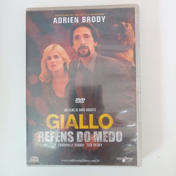 Dvd Reféns do Medo Editora Californoa Filmes [usado]