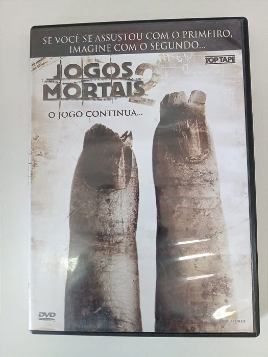 Dvd - Jogos Mortais 2, Filme e Série Paris Filmes Usado 87750180