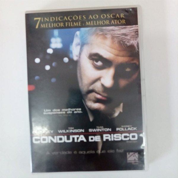 Dvd Conduta de Risco Editora Imagem Filmes [usado]