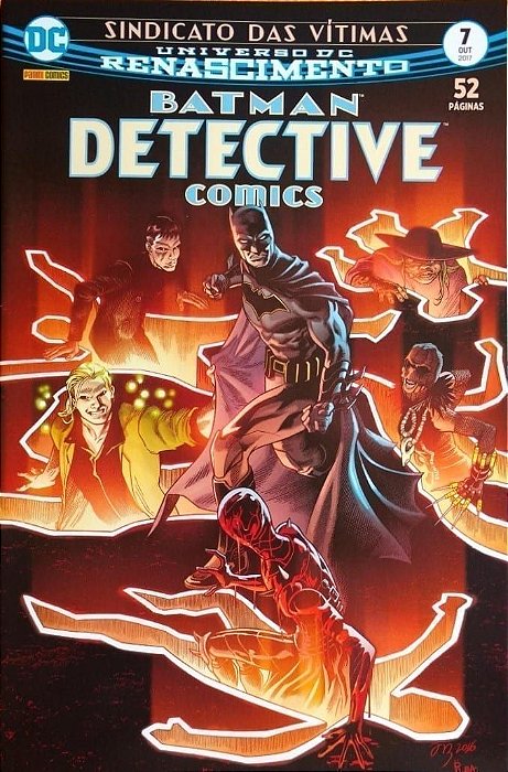 Gibi Batman Detective Comics Nº 07 Autor Universo Dc Renascimento (2017) [usado]
