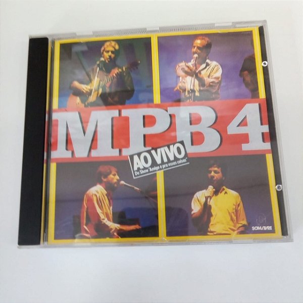 Cd Mpb 4 - ao Vivo Interprete Mpb 4 (1991) [usado]