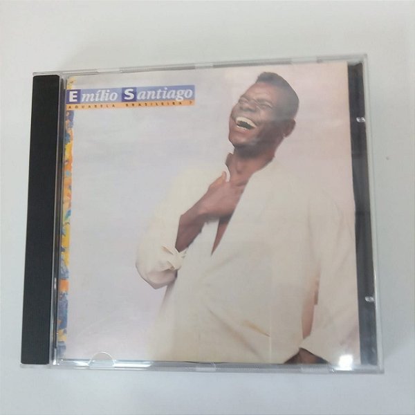 Cd Emílio Santiago - Aquarela Brasileira 7 Interprete Emílio Santiago (1994) [usado]