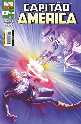 Gibi Capitão América Nº 10 Autor Coates (2020) [usado]