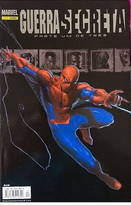 Gibi Guerra Secreta 1 Autor Brian Michael Bendis (2016) [usado]