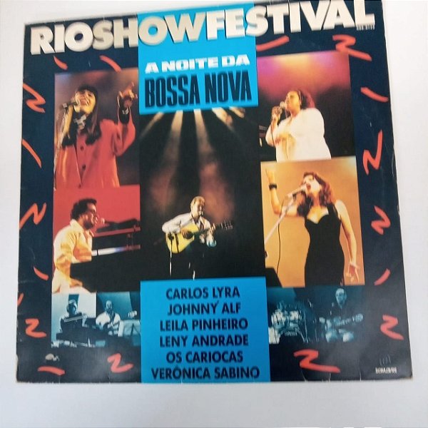 Disco de Vinil Rio Show Festivcal - a Noite da Bossa Nova Interprete Varios Artistas (1991) [usado]