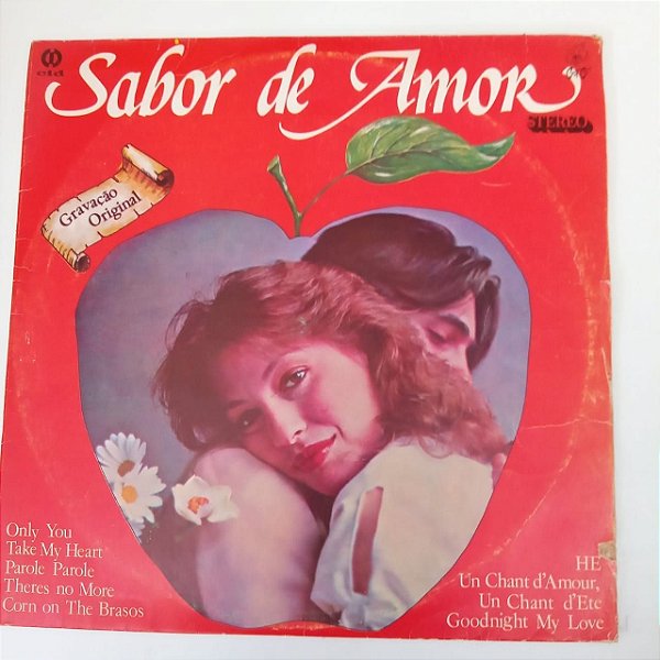 Disco de Vinil Sabor de Amor Interprete Varios Artistas (1983) [usado]