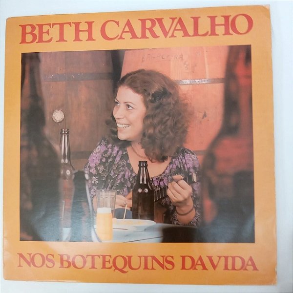 Disco de Vinil Beth Carvalho - nos Botequins da Vida Interprete Beth Carvalho (1977) [usado]