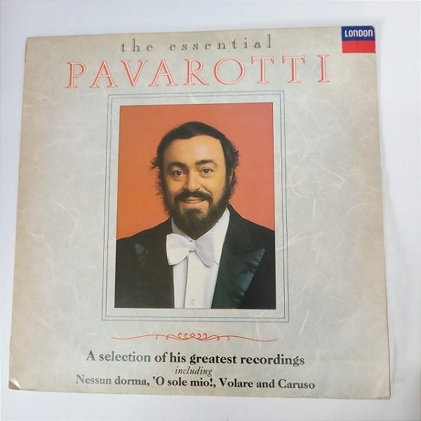 Disco de Vinil Luciano Pavarotti - The Essential Pavarotti Interprete Luciano Pavarotti (1991) [usado]