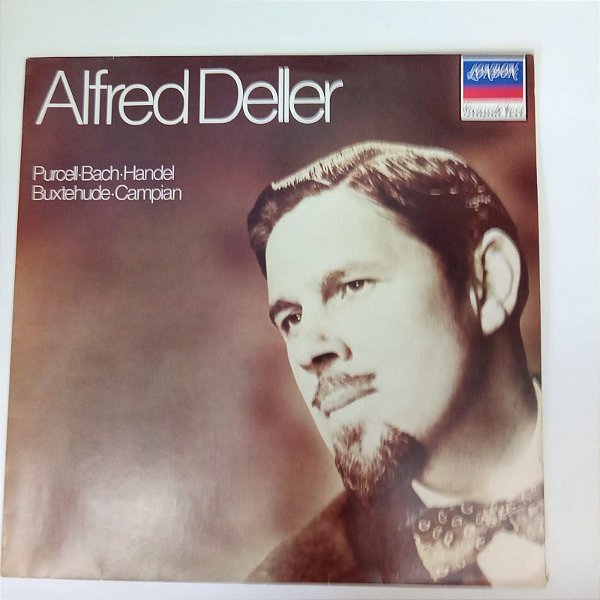 Disco de Vinil Alfred Deller 1987 Interprete Alfred Deller (1987) [usado]