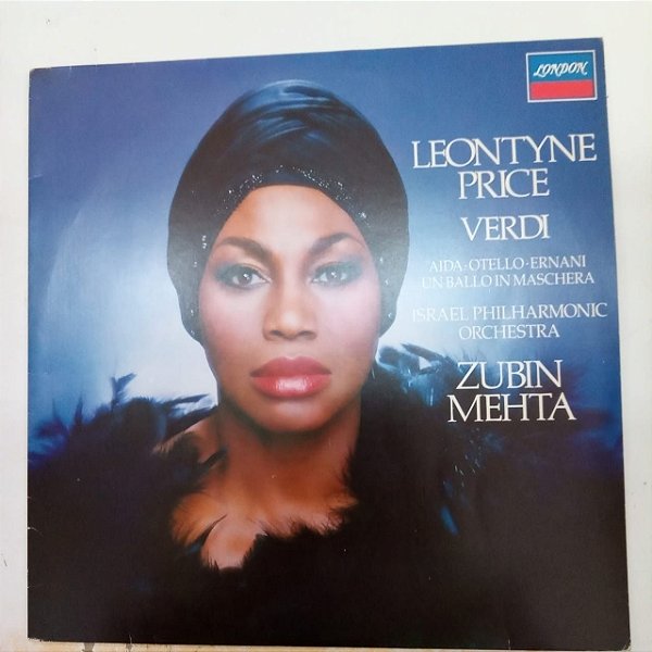 Disco de Vinil Giuseppe Verdi - Leontyne Price Interprete Leontyne Price (1982) [usado]