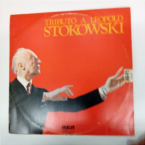 Disco de Vinil Tributo a Leopoldo Stokowski Interprete New Symphony Orchestra Of London (1977) [usado]