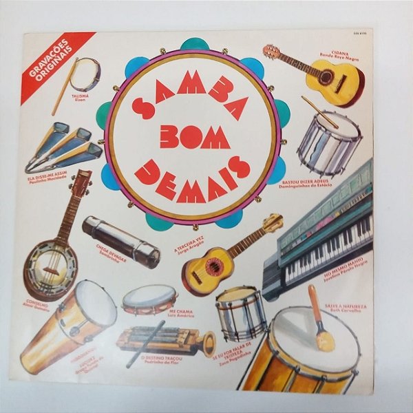 Disco de Vinil Samba Bom Demais Interprete Varios Artistas (1992) [usado]