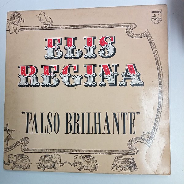 Disco de Vinil Elis Regina - Falso Brilhante Interprete Elis Regina (1976) [usado]