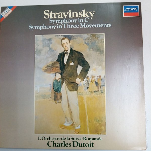 Disco de Vinil Igor Stravinski Interprete Orquestra da Suíça Romanda /charles Dut It (1983) [usado]