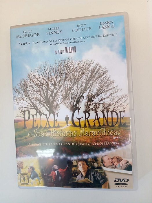 Dvd Peixe Grande - e suas Histórias Maravilhosas Editora Columbia Pictures [usado]