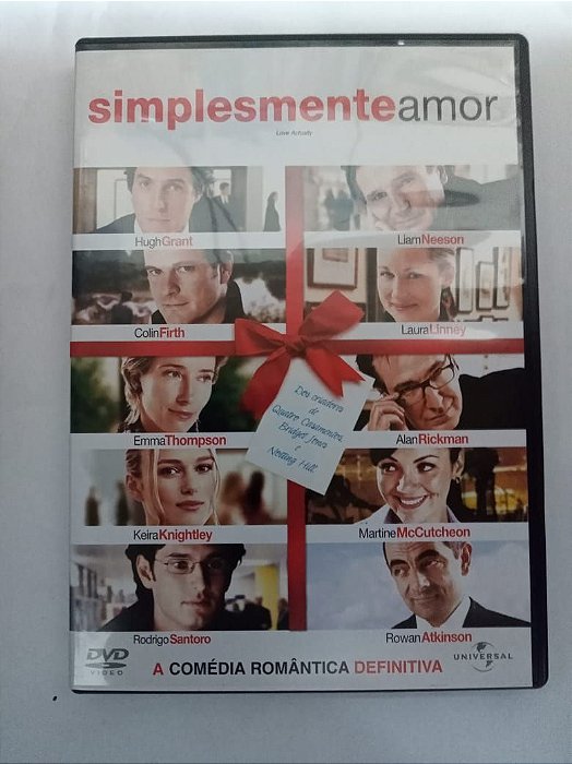 Dvd Simplesmente Amor Editora Universal [usado]