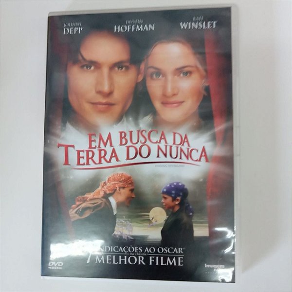 Dvd em Busca da Terra do Nunca Editora Miramax International [usado]