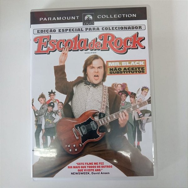 Dvd Escola de Rock Editora Richard Linklater [usado]