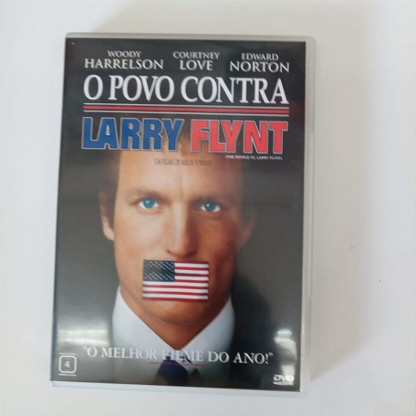 Dvd o Povo contra Larry Flynt Editora Milos Forman [usado]