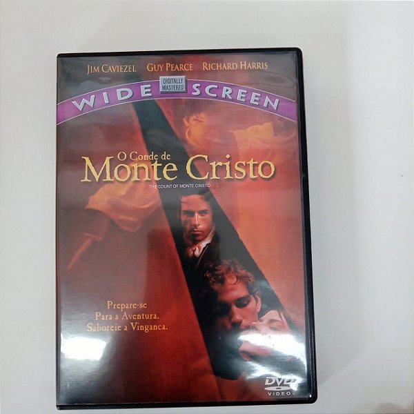 Dvd o Conde Monte Cristo Editora Kevin Reynolds [usado]