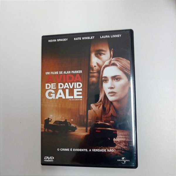 Dvd a Vida de David Gale Editora Parker [usado]