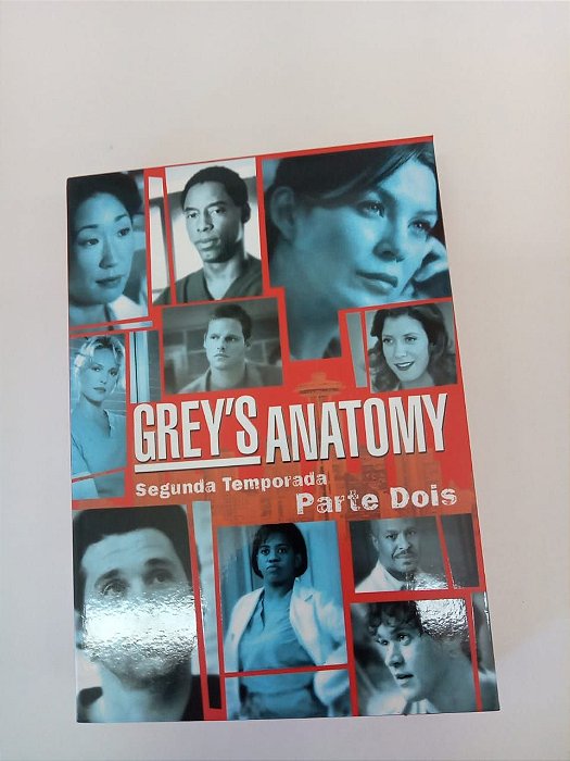 Dvd Grey´s Anatomy - Segunda Temporada Parte -1 Editora Shoda Rhimer [usado]