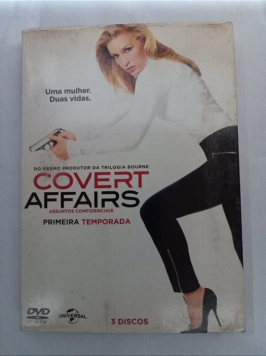 Dvd Assuntos Confidenciais - Covert Affairs/primeira Temporada Editora [usado]