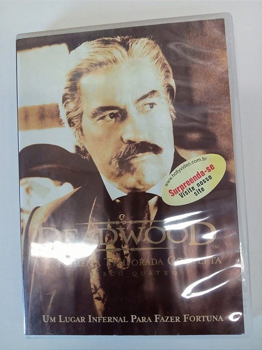 Dvd Deadwood - a Primeira Temporada /disco Quatro Editora Gregg Fienberg [usado]