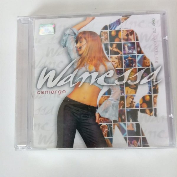 Cd Vanessa Camargo - Transparente ao Vivo Interprete Vanessa Camargo (2003) [usado]