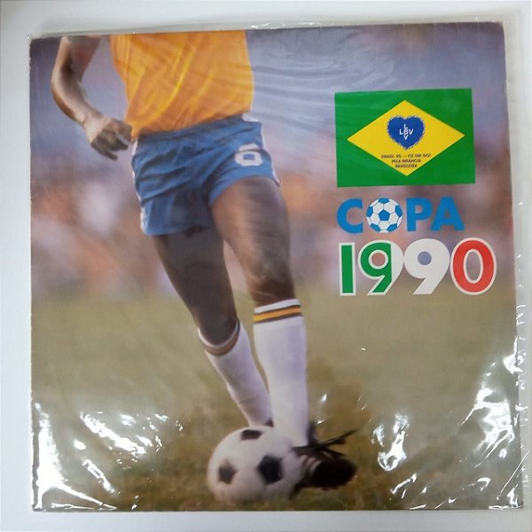 Disco de Vinil Copa 1990 Interprete Geraldo de Paiva Rio /nilton Duarte (1990) [usado]