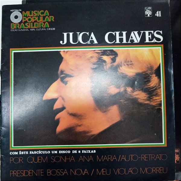 Disco de Vinil História da Música Popular Brasileira - Juca Chaves Interprete Juca Chaves (1971) [usado]