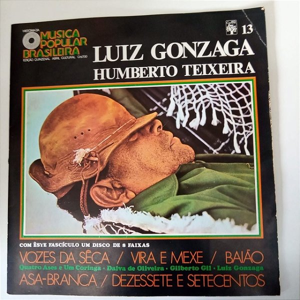 Disco de Vinil Historia da Músic Luiz Gonzaga e Humbero Teixeira Interprete Luiz Gonzaga (1970) [usado]