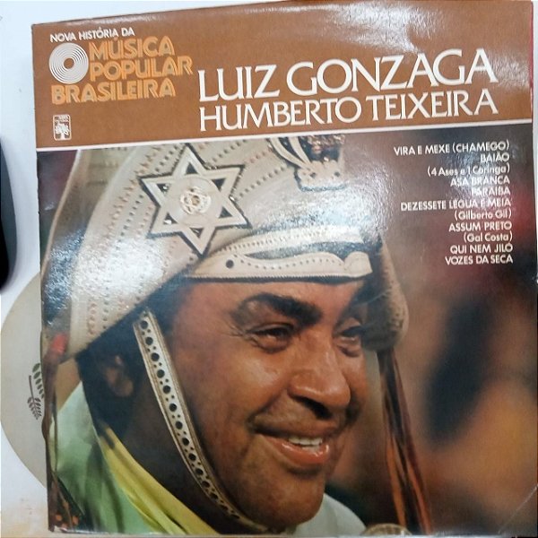 Disco de Vinil Nova História da Música Popular Brasileira Interprete Luiz Gonzaga e Humberto Teixeira (1977) [usado]