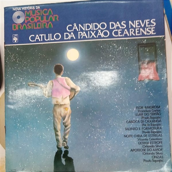 Disco de Vinil Nova História da Música Popular Brasileira Interprete Cãndido das Neves /catulo da Paixãoi Cearense (1978) [usado]