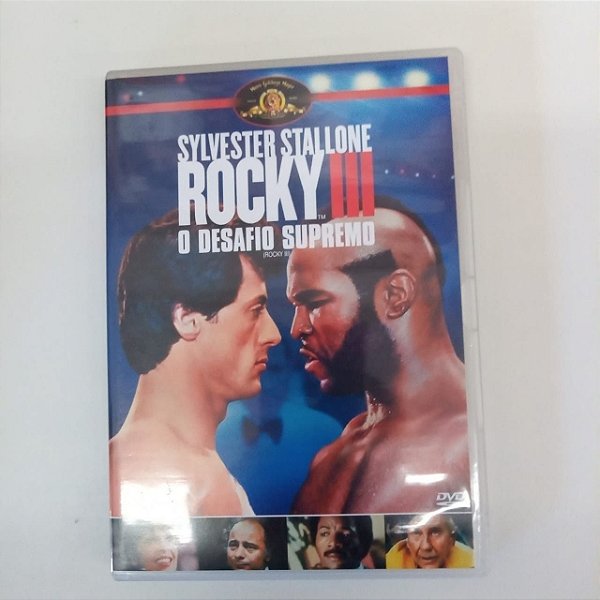 Dvd Rock 3 Editora Silvester Stalone [usado]