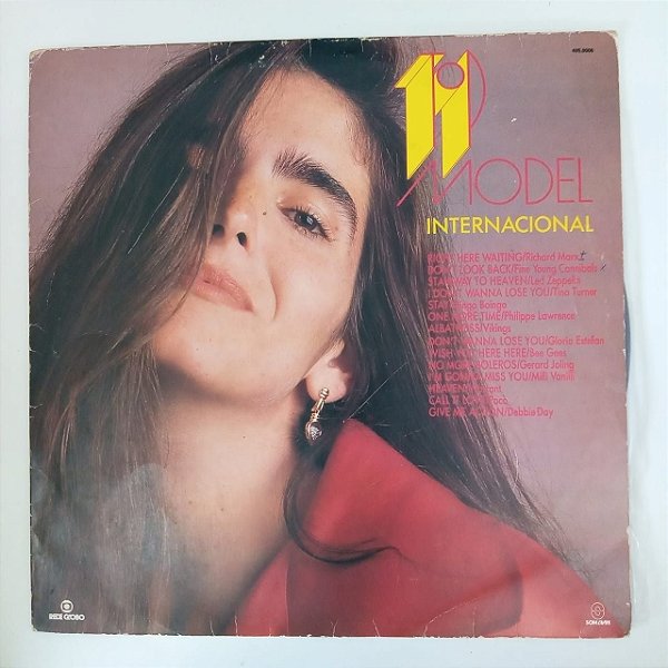 Disco de Vinil Top Model Internacional Interprete Varios Artistas (1990) [usado]
