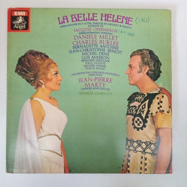 Disco de Vinil La Belle Hellene Interprete Orchestre Des Concert´s Lamoureux Direction (1970) [usado]