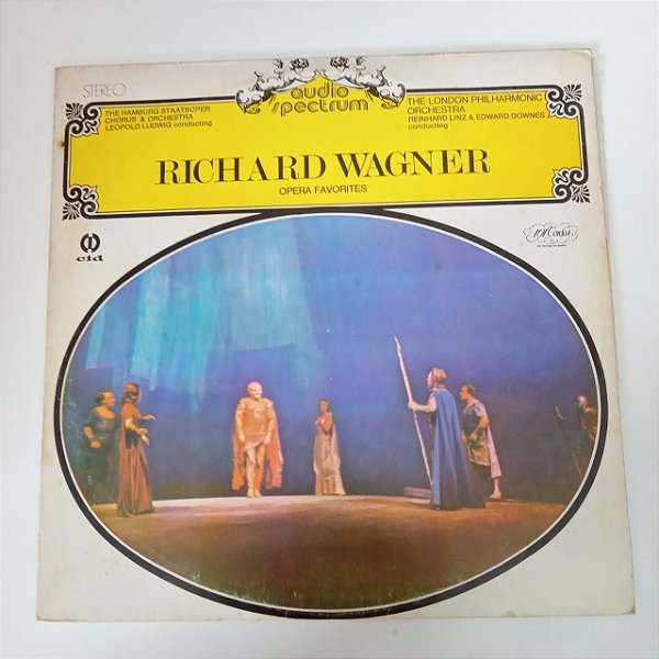 Disco de Vinil Richard Wagner Interprete The London Philarmonic Orquestra (1983) [usado]