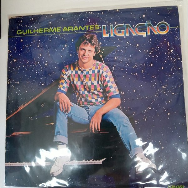 Disco de Vinil Guilherme Arantes - Ligação Interprete Guilherme Arantes (1983) [usado]