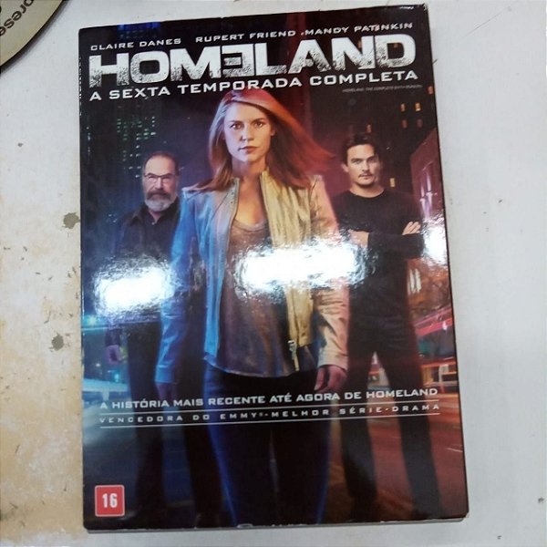Dvd Homeland - a Sexta Temporada Editora Clarie Patinkin [usado]