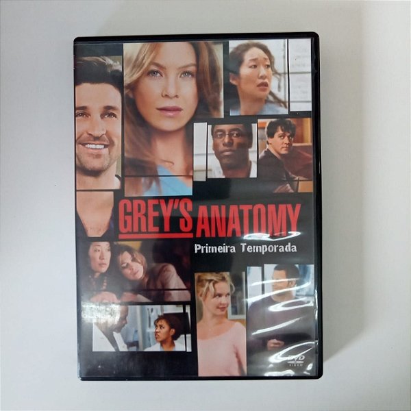 Dvd Greý´s Anatomy - Primeira Temporada Editora Ellen Pompeo [usado]