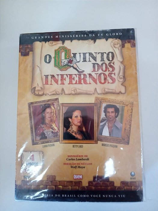 Dvd o Quinto dos Infernos - 4 Discos Editora Wolf Maia [usado]