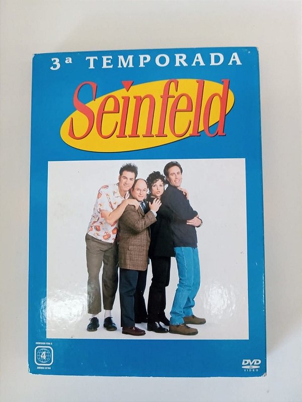 Dvd Seinfeld - Terceira Temporada Editora Diversos [usado]