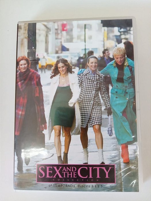 Dvd Sex An The City - Sexta Temporada Discos 3,4 e 5 Editora Darren Star [usado]