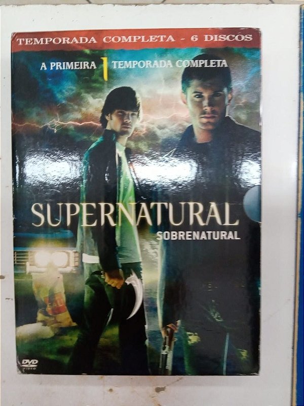 Dvd Supernatural/ Sobrenatural - Primeira Temporada Editora Eric Kripke [usado]