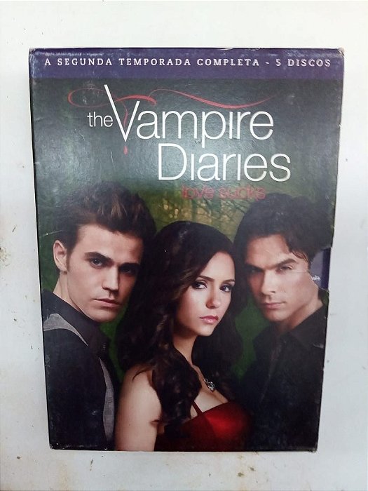 Dvd The Vampire Diaries - Segunda Temporada Editora Diversos [usado]