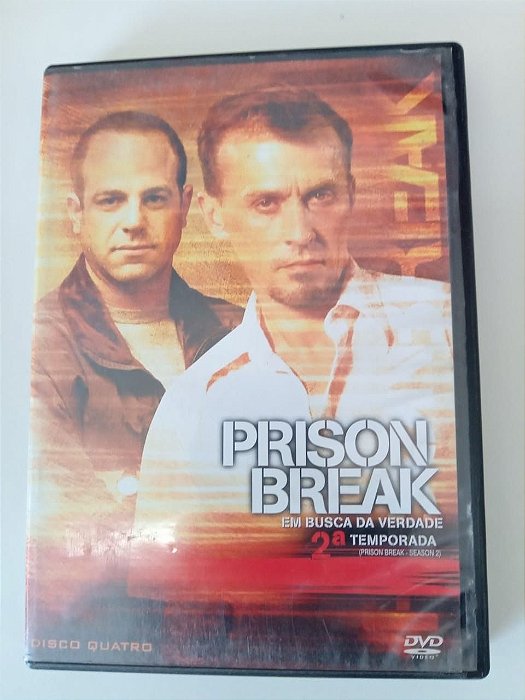 Dvd Prison Break - em Busca da Verdade /segunda Temporada Editora Diversos [usado]